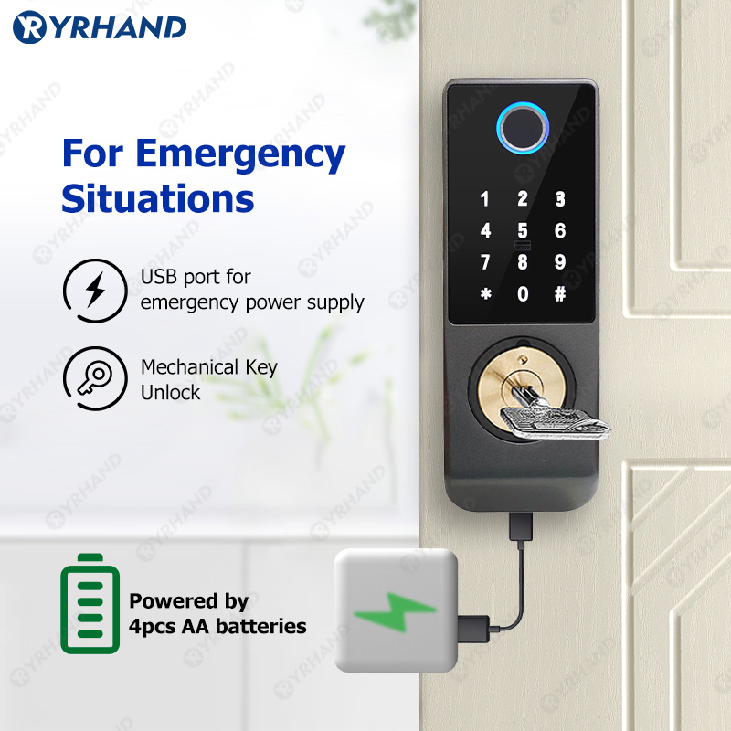 Tuya Smart lock Waterproof Wif - Home Security Keypad ulasan dan harga