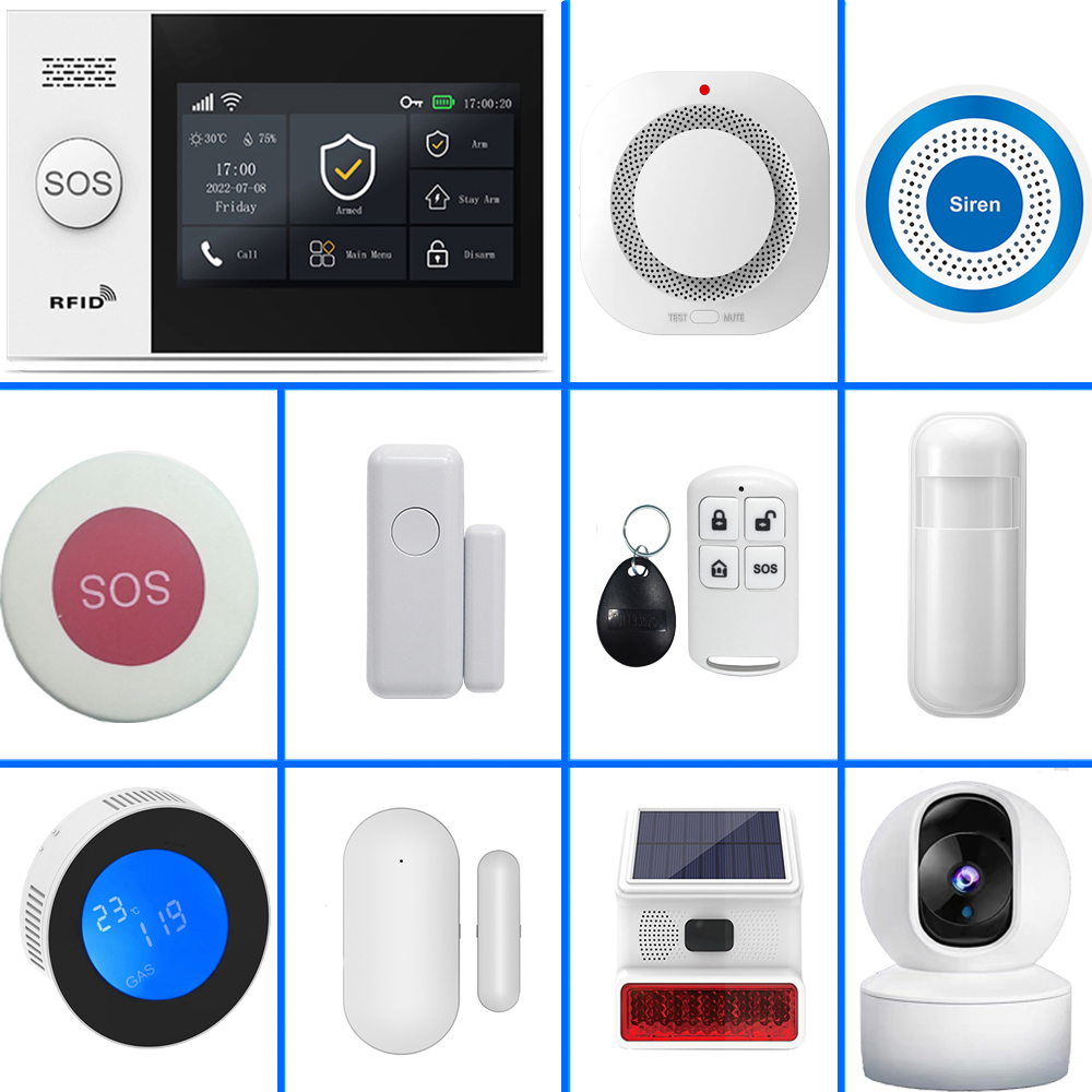 PGST 4G Tuya Smart Home Alarm  - Home Security System Installation ulasan dan harga