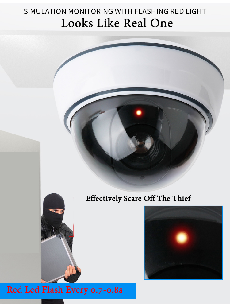 Creative Black/White Fake Dome - Home Security Technician ulasan dan harga