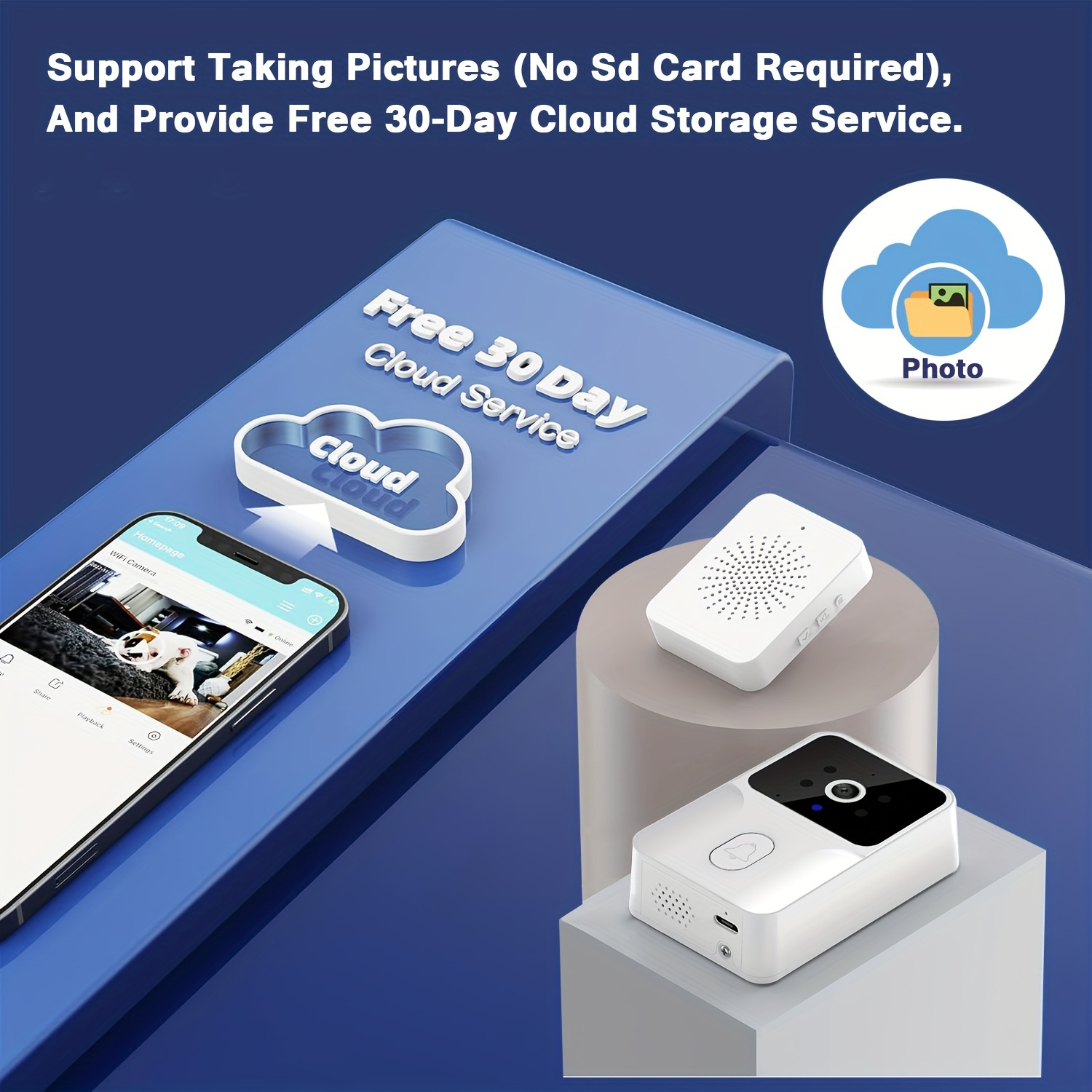 Tuya Wireless Smart Video Door - Home Security Technician ulasan dan harga